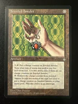 Magic The Gathering Jeweled Amulet Ice Age LP/NM - Image 1