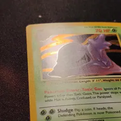 Pokemon -Muk - 13/62 - Fossil Holo - TCG - LP+ - Image 3