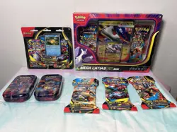 Pokemon TCG Lot of 7 MEGA EVOLUTION Items as Pictured - All New Factory Sealed - Image 1