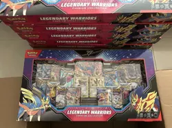 *Set of 4* Pokemon TCG Legendary Warriors Premium Collection -NEW Factory Sealed - Image 1