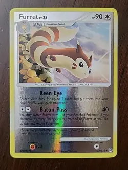 LP! Furret - 27/132 - Pokemon Secret Wonders Reverse Holo Rare - Image 1