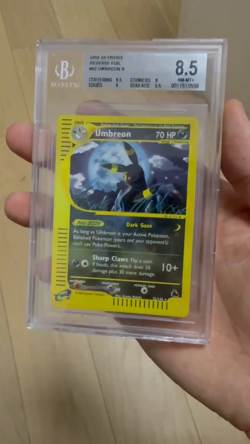 Pokemon Umbreon Reverse Foil Rare 32/144 Skyridge Beckett WOTC Vintage - Image 2