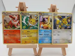 Flareon 44 Jolteon 45 Vaporeon 52 Eevee 56/95 Call of Legends Regular LP Pokemon - Image 1