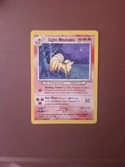 LIGHT NINETALES 50/105 NEO DESTINY UNCOMMON POKEMON TCG - Image 1