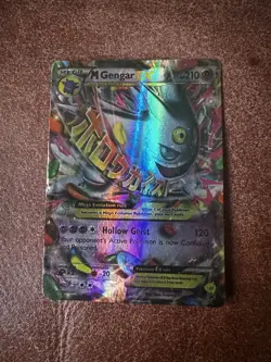 Mega Gengar EX XY 166 Holo Foil Rare Pokemon TCG Promo - Image 1