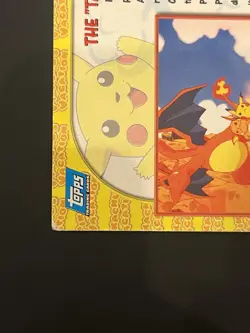 Pokemon Topps The "Tail" End of The Race Foil Movie Edition #50 Charizard MP - Image 3
