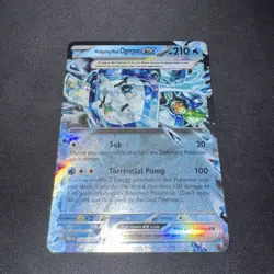 Pokemon TCG Prismatic Evolutions Wellspring Mask Ogerpon EX 027/131 Near Mint - Image 1