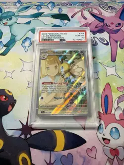 Pokemon TCG Lillie's Ribombee 164/159 Journey Together PSA 10 - Image 2