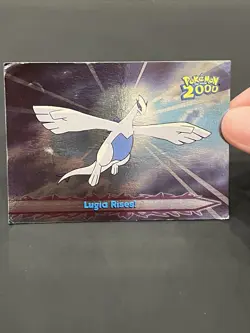 Pokemon Lugia Rises Foil Topps 2000 The Movie #64 Holo MP - Image 1