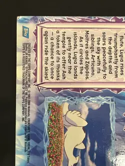 Pokemon Lugia Rises Foil Topps 2000 The Movie #64 Holo MP - Image 4