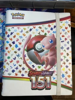 Pokemon 151 - COMPLETE & Full Reverse Set + PROMOS w Scarlet & Violet 151 Binder - Image 1