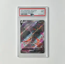 2022 Pokemon JPN.SWSH FA Hisuian Arcanine V Paradigm Trigger 104/098 PSA 9 - Image 1