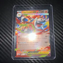 Pokemon TCG Mega Camerupt ex 022/132 Mega Evolution Double Rare Holo NM - Image 1