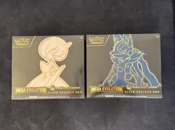 Pokemon Center Elite Trainer Box ETB Gardevoir & Lucario Mega Evolution - Image 1