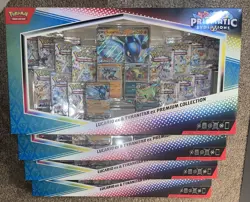 4x Pokemon Prismatic Evolutions Lucario EX and Tyranitar EX Premium Collection - Image 3