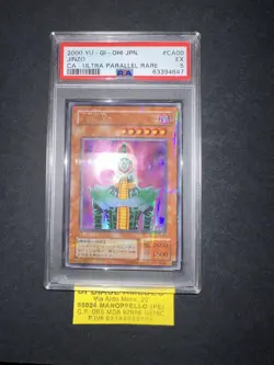 YU GI OH PSA 5 JINZO CA-00 ULTRA PARALLEL RARE JAPANESE 2002! - Image 2