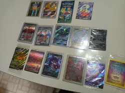 Pokemon Charizard, mew, Mewtwo promo cards lot with umbrreon and ancient mew - Image 1