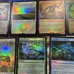 [MTG] Lord of the Rings Foil 7 Card Lot! Gollum Legolas Land Unplayed Magic - Image 3