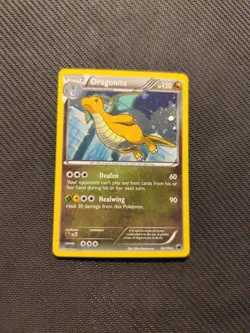 2013 Pokemon card Black White Plasma Freeze Dragonite Promos cosmoHolo 83/116 nm - Image 1