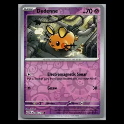 Surging Sparks - Dedenne - 087/191 - Reverse Holo - TCG Pokemon Card - Image 1