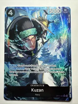 Kuzan (Alternate Art) OP11-084 A Fist of Divine Speed Foil One Piece Card NM - Image 1