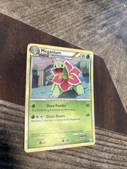 Meganium 26/123 - HeartGold & SoulSilver - Rare Holo Pokemon Card, 2010 - Image 2