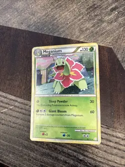 Meganium 26/123 - HeartGold & SoulSilver - Rare Holo Pokemon Card, 2010 - Image 4
