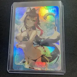 Goddess Story Senpai Goddess Haven Card - Holo - Ookami Mio - SSR-013 Sexy Waifu - Image 1