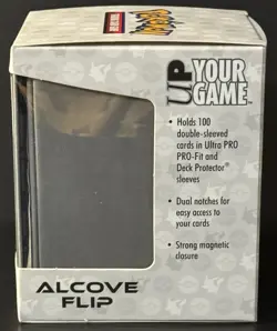 Ultra Pro Alcove Premium Flip Pokemon Trading Card Storage Deck Box Mewtwo Rare - Image 4