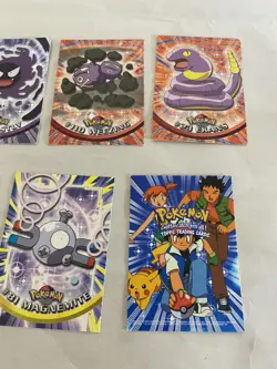 Pokemon Vintage Topps card lot 7 cards w/ 1 holo, etc. - Image 2