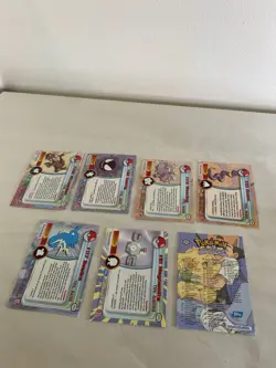 Pokemon Vintage Topps card lot 7 cards w/ 1 holo, etc. - Image 4