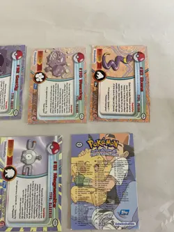 Pokemon Vintage Topps card lot 7 cards w/ 1 holo, etc. - Image 5
