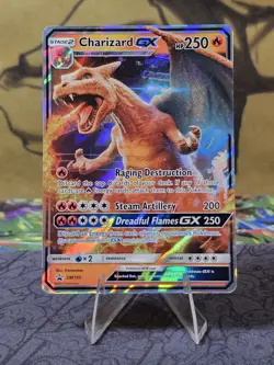 Pokemon TCG Charizard GX SM195 Detective Pikachu Promo Holo Card NM- Condition - Image 1