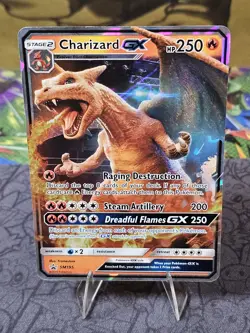 Pokemon TCG Charizard GX SM195 Detective Pikachu Promo Holo Card NM- Condition - Image 2