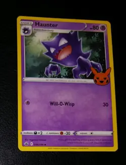 (3 Cards) Pokemon TCG Trick Or Trade 2022 Gastly, Haunter, And Gengar - Image 3