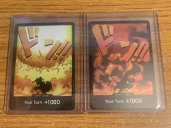 One Piece Devil Fruit Collection Vol 2 Don!! Card Promo Set Ace and Sabo - Image 1