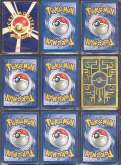 Joblot of Vintage Holo Pokemon Card Binder Page Collection Mew Gengar Blastoise - Image 2