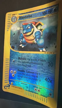 Joblot of Vintage Holo Pokemon Card Binder Page Collection Mew Gengar Blastoise - Image 4
