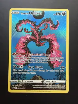 Galarian Moltres SWSH284 SWSH: Sword & Shield Promo Cards Holo - Image 1