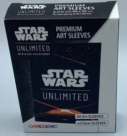 Star Wars: Unlimited Premium Art Sleeve Card Back Orange Gamegenic - Image 2
