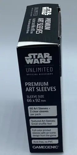 Star Wars: Unlimited Premium Art Sleeve Card Back Orange Gamegenic - Image 3