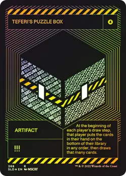 Teferi's Puzzle Box (368) - Silver Laminate x1 - Secret Lair Drop Series - Image 1