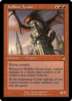 Hellkite Tyrant (Retro Frame) 0333 MTG RVR NM - Image 1