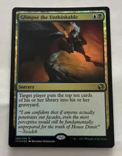 Glimpse the Unthinkable Iconic Masters FOIL - Image 1