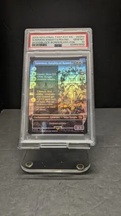 2025 MTG Final Fantasy Knights of Round Borderless FOIL 0359 PSA 10 FF7 - Image 1