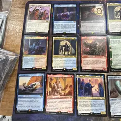 MTG LOTR Lot of 26 ALL RARE Lord of the Rings Unplayed Aragorn Sauron Boromir - Image 2
