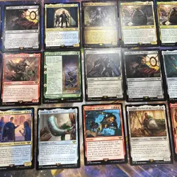 MTG LOTR Lot of 26 ALL RARE Lord of the Rings Unplayed Aragorn Sauron Boromir - Image 3