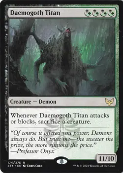 Daemogoth Titan R Strixhaven: School of Mages 174 LP - Image 1