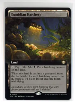 MtG EoC Eumidian Hatchery #40 Extended Art Non-Foil - Image 1