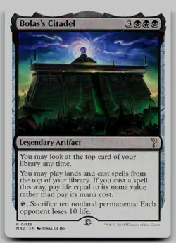 Bolas's Citadel (White Border) R Mystery Booster 2 39 NM - Image 1